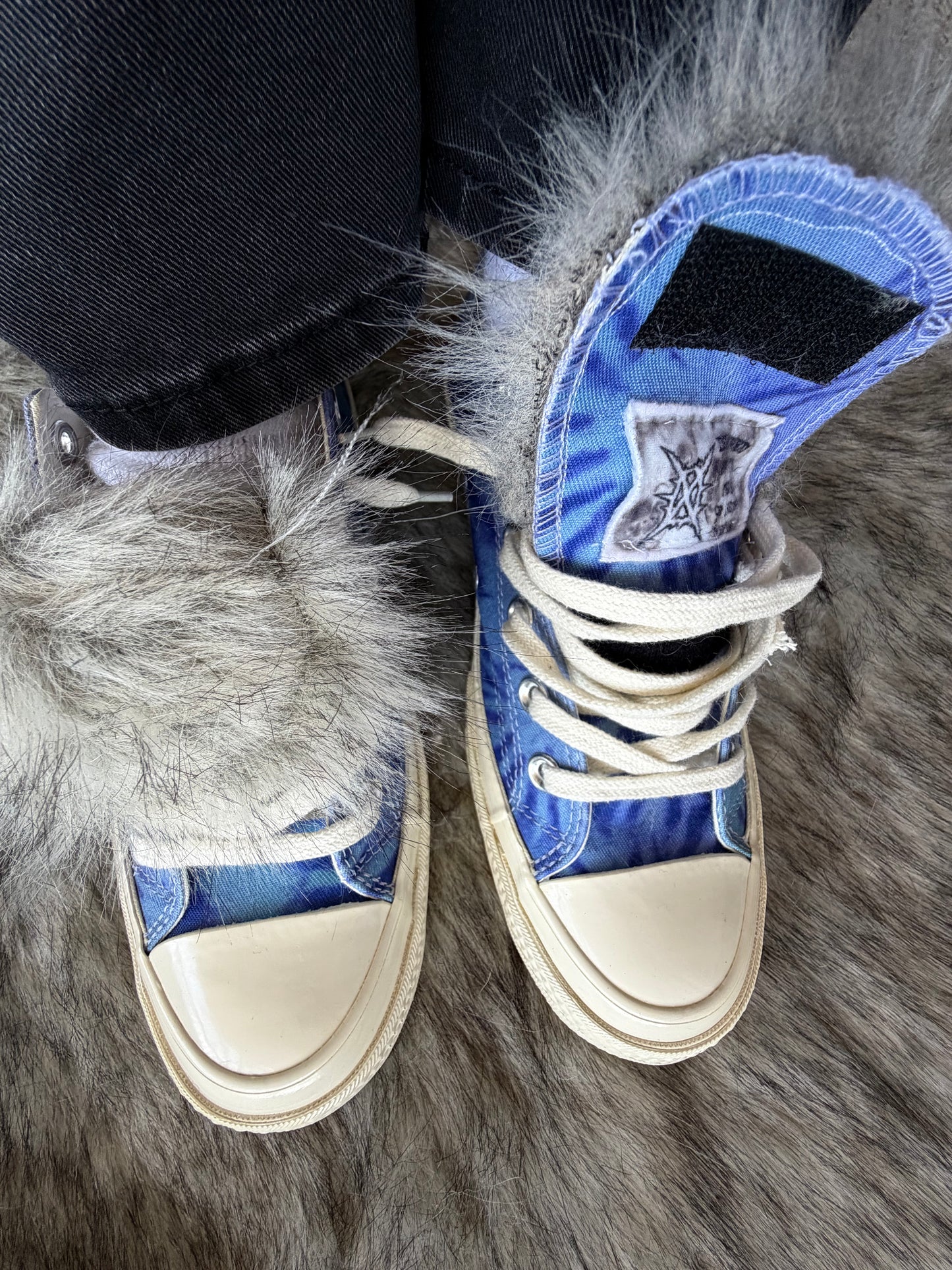 XTRADEADLY Fur Converse Custom 1of1 tyedye (Men’s)