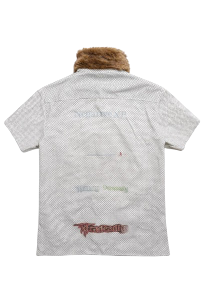 Xtra Deadly Fur Collar Dress Shirt