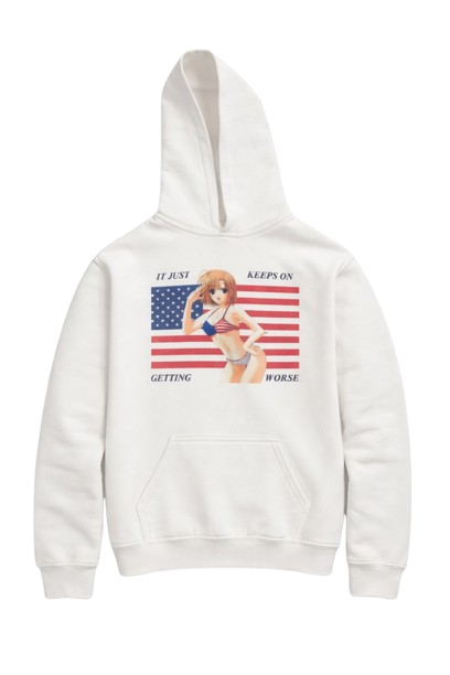 Xtra Deadly American Girl Hoodie