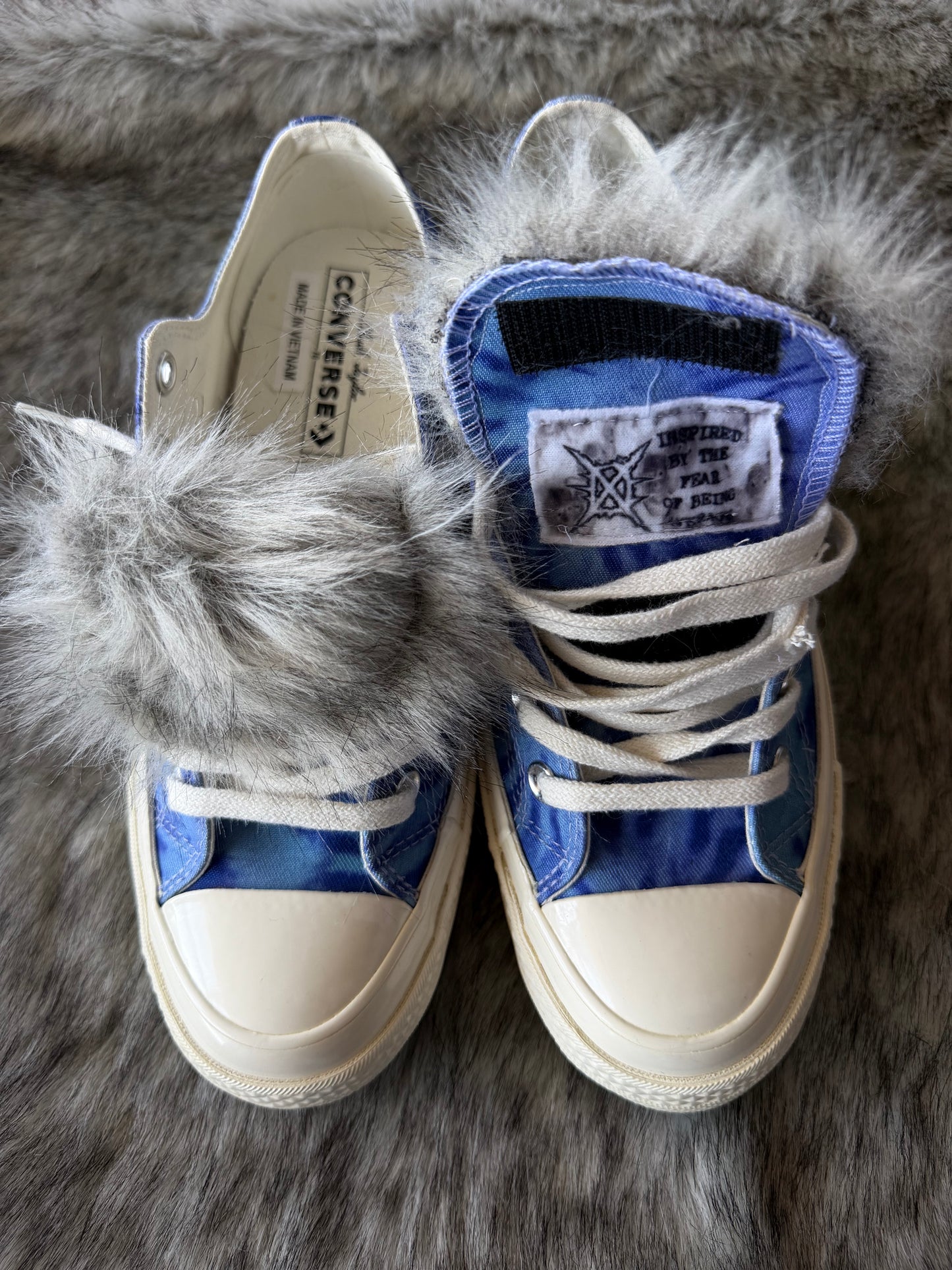 XTRADEADLY Fur Converse Custom 1of1 tyedye (Men’s)