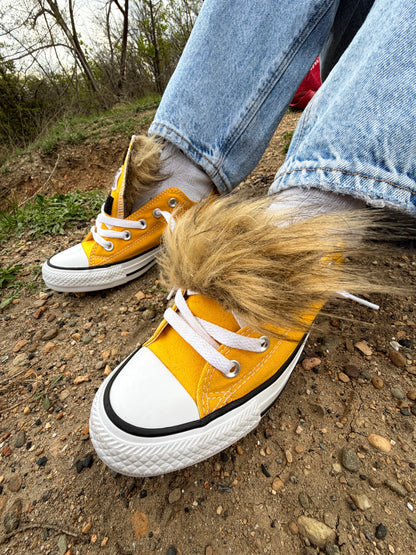 XTRADEADLY (Yellow) Fur Converse Custom (Women’s)