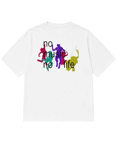 Xtra deadly “no music no life” TEE