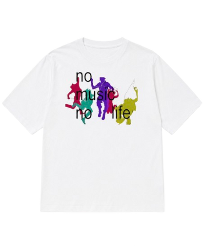 Xtra deadly “no music no life” TEE