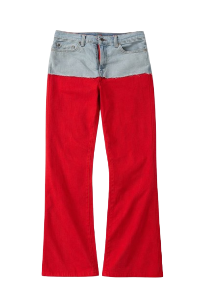 Xtra Deadly Red Leg Denim