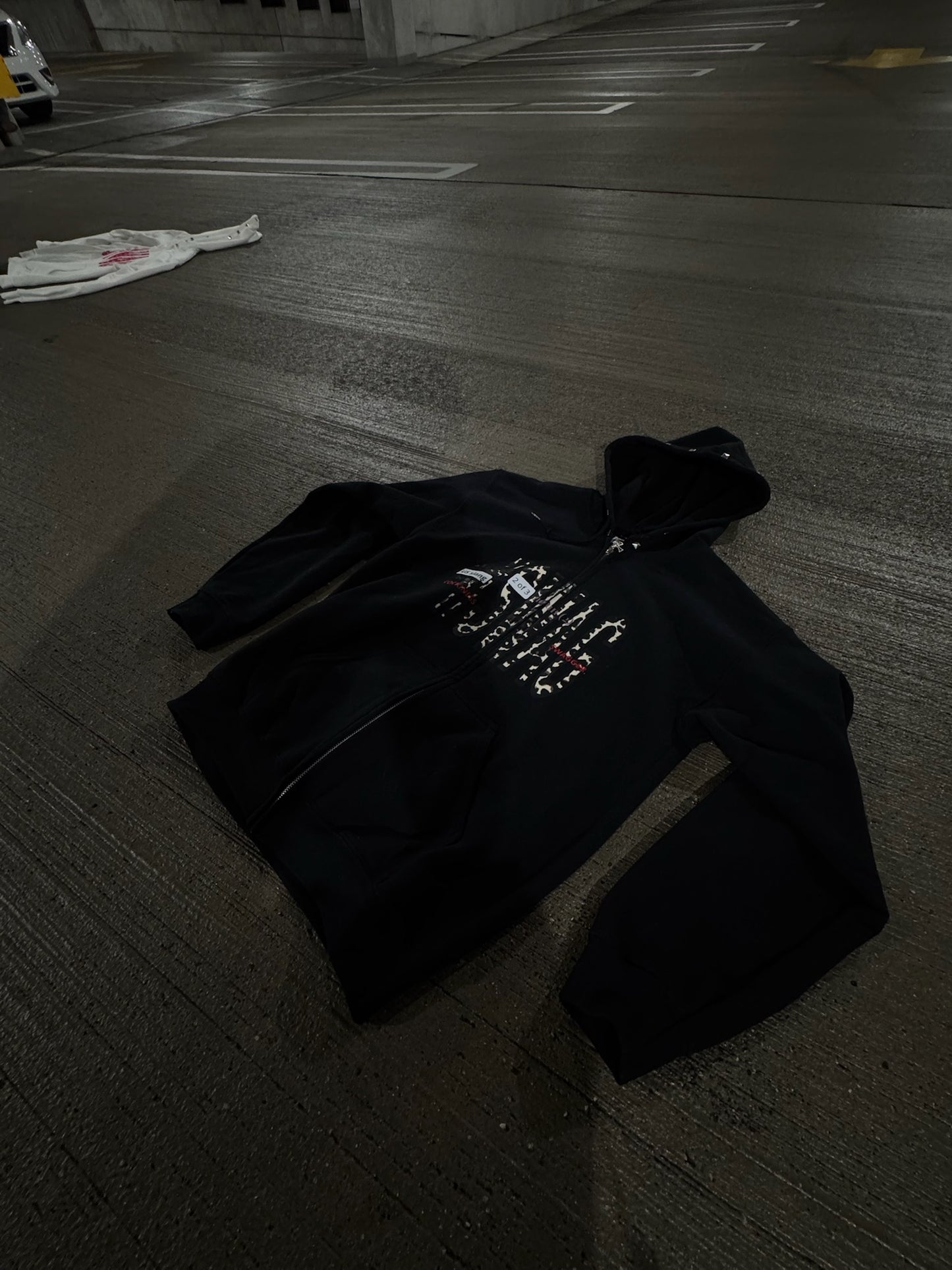 (Black) Leopard Print #SWAG Zip Up