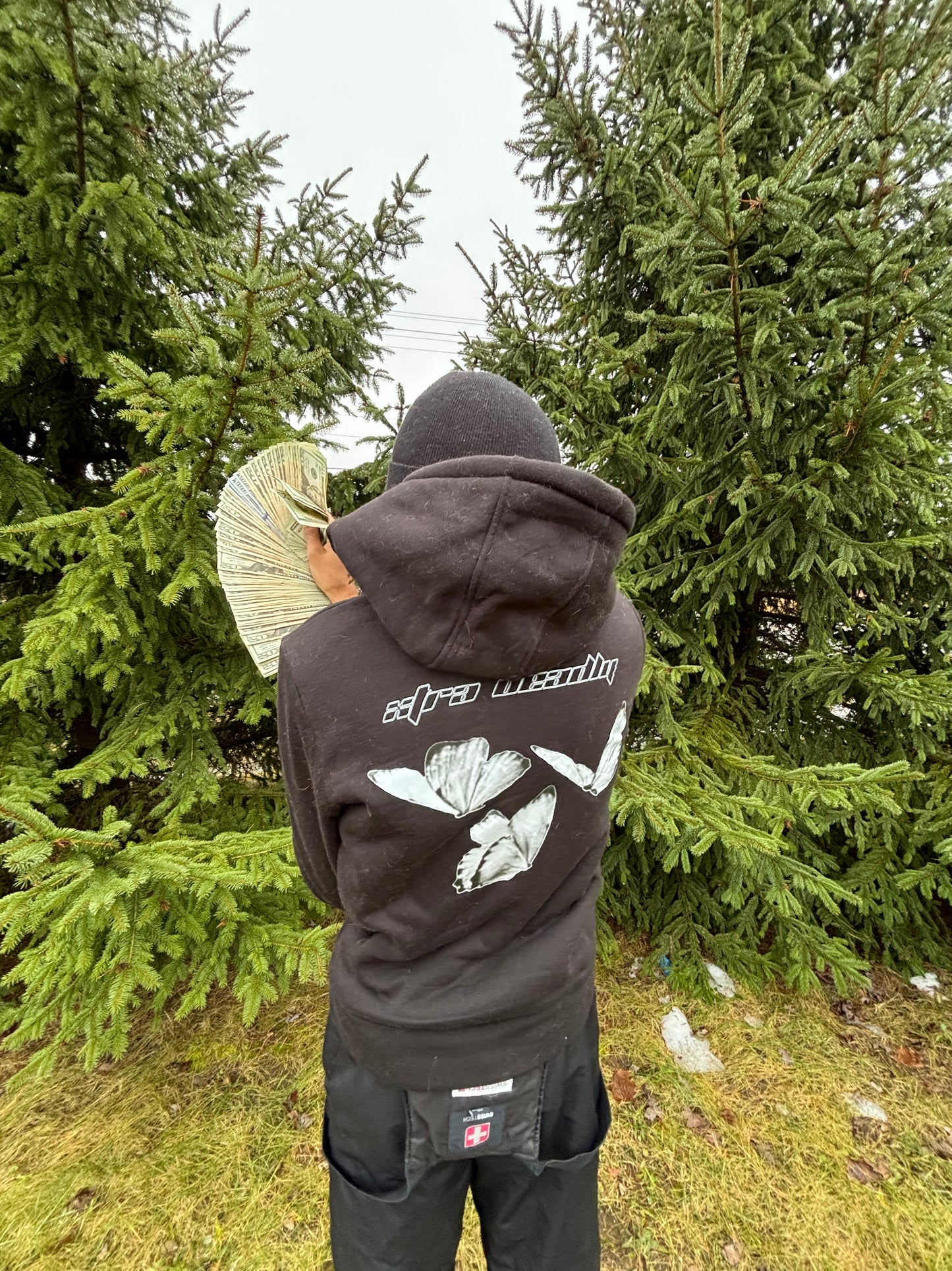 XTRA DEADLY "BUTTERFLY FUR JACKET"