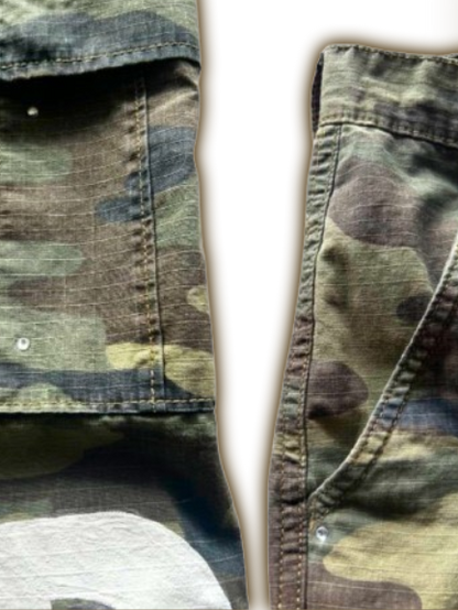 1 OF 1 XTRA DEADLY “PATCHED CAMO” PANTS